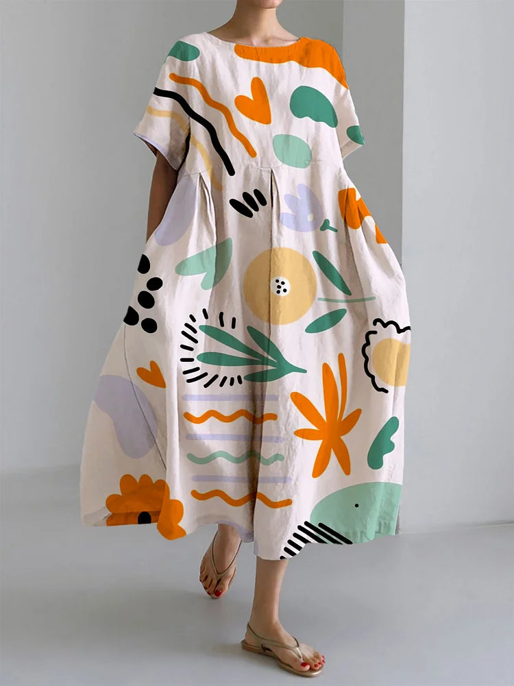 Milena™ | Robe d'Été Méditerranéenne