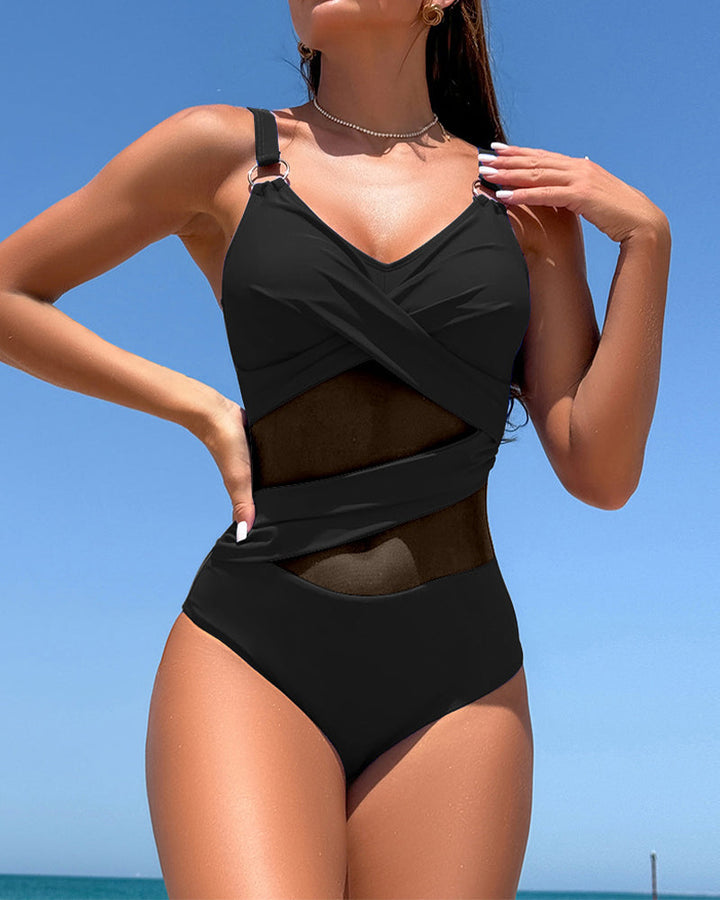 ™Roda - Élégance Transparente Maillot