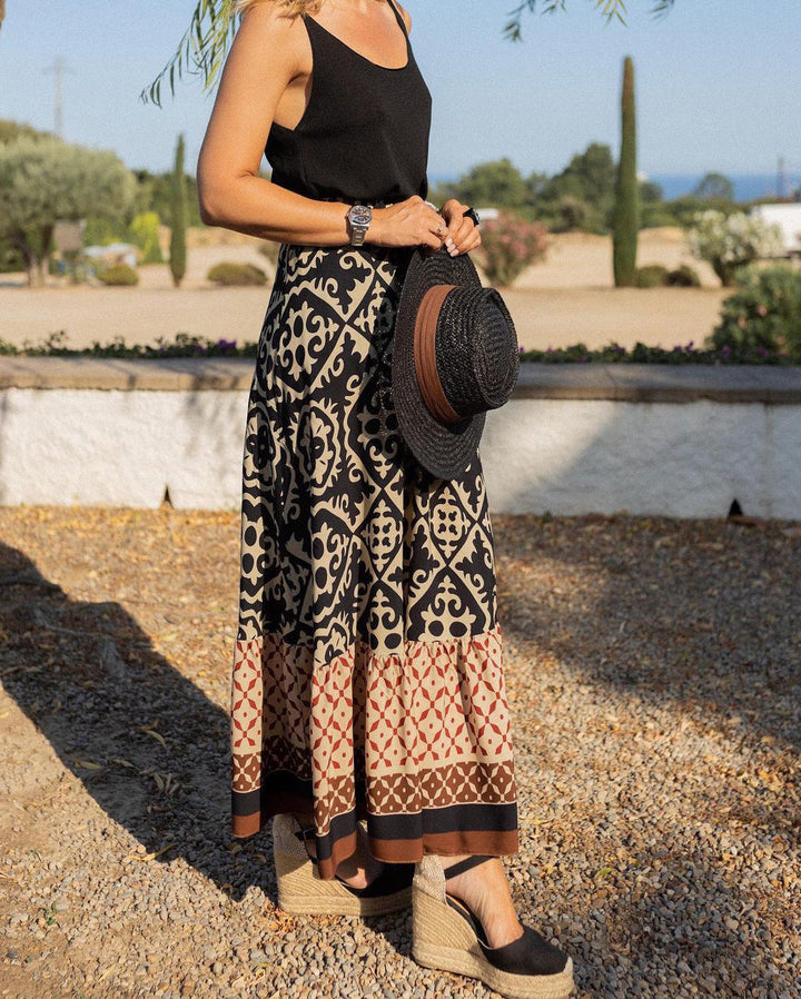 ™Cassey - Jupe de Style Boho