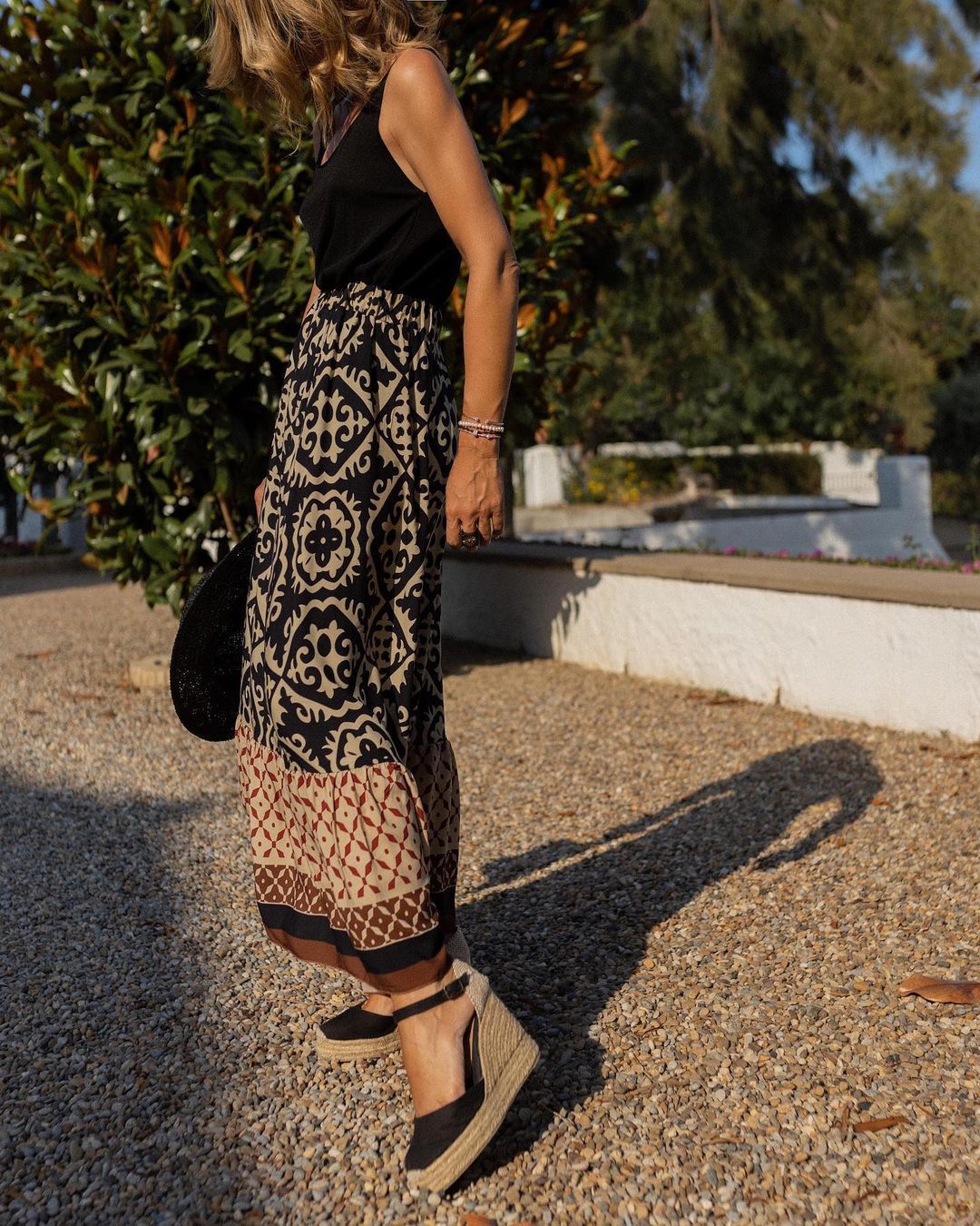 ™Cassey - Jupe de Style Boho