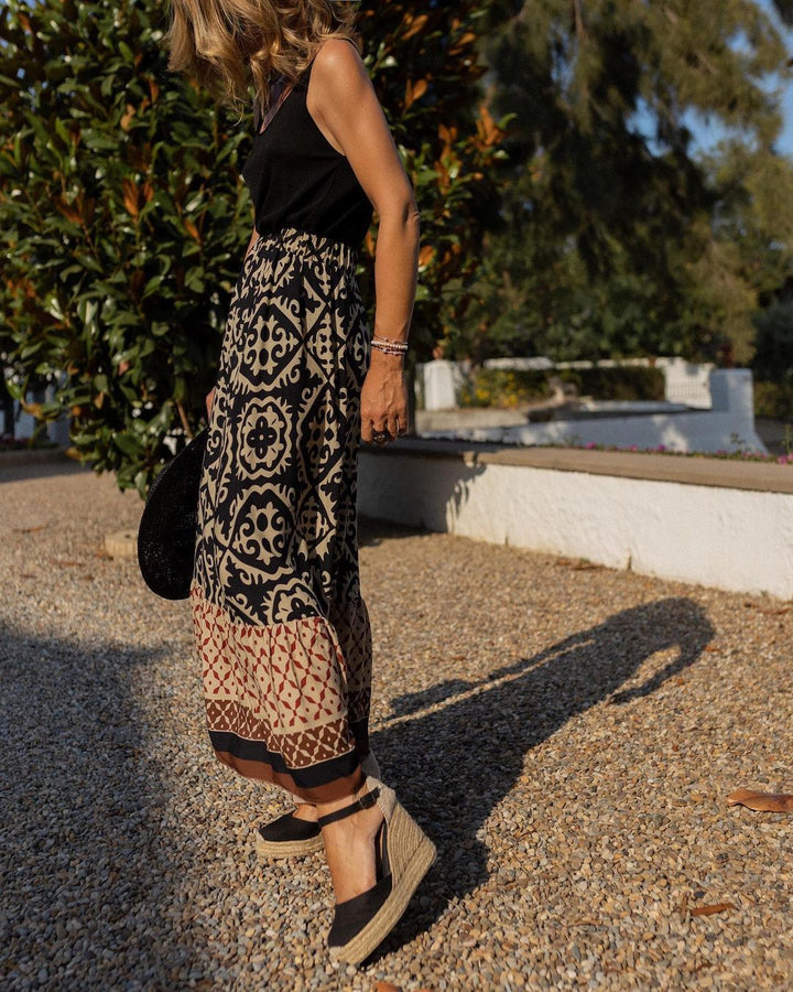 ™Cassey - Jupe de Style Boho