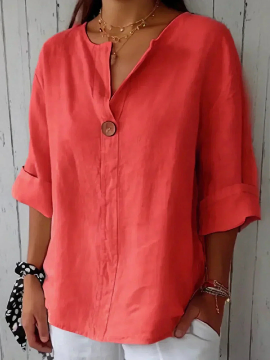 ™Jessa - Blouse V Col Relax