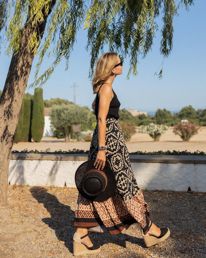 ™Cassey - Jupe de Style Boho