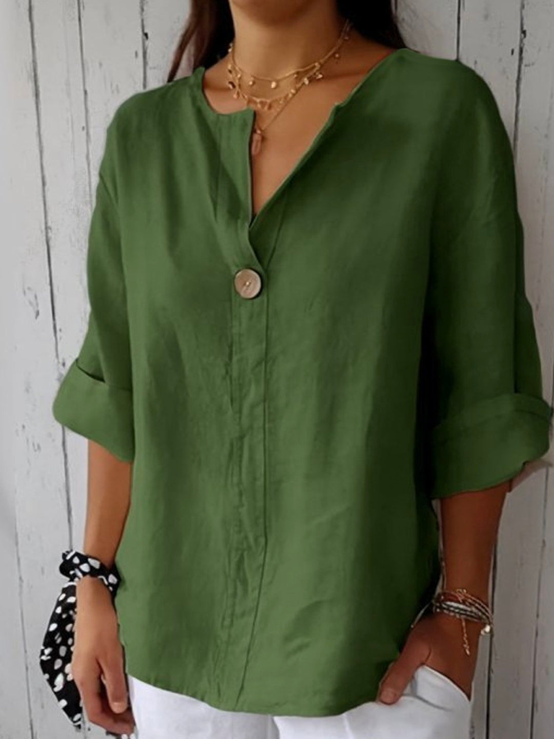 ™Jessa - Blouse V Col Relax