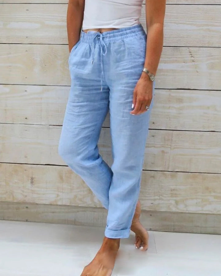 ™SUSAN - Pantalon Léger Élastique