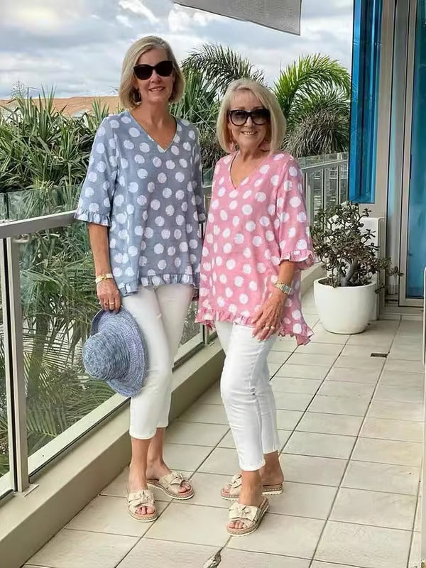 ™Chloe - Élégante Blouse Col V