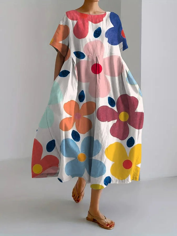Eliana™ | Robe d'Été Méditerranéenne