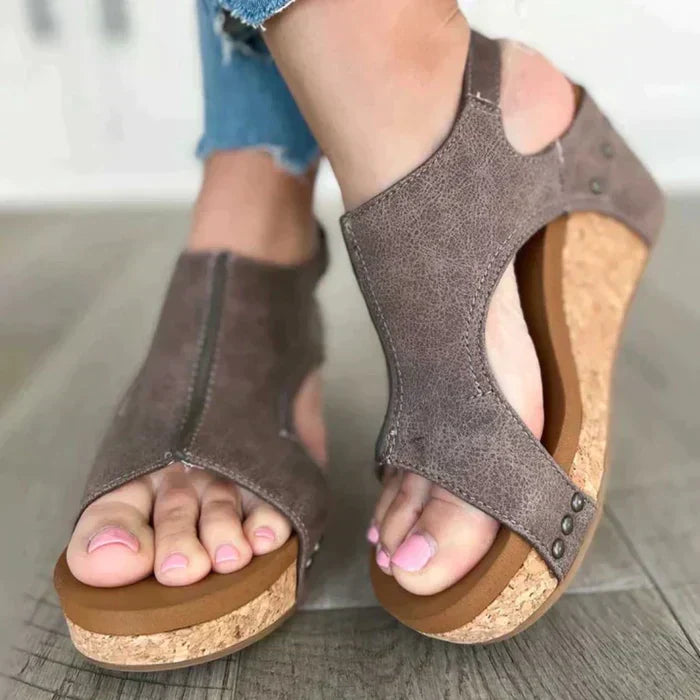 ™Madeline - Sandales à Talon Wedge Élégantes