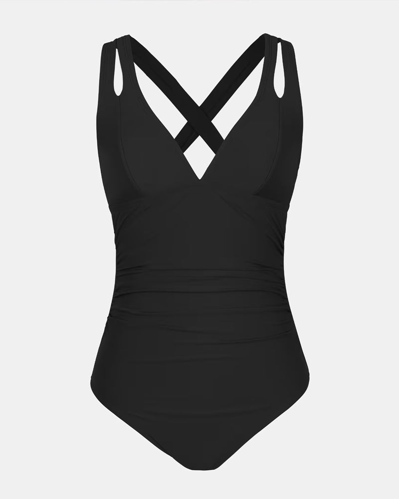 ™Della - Maillot Élégant à Fente Profonde