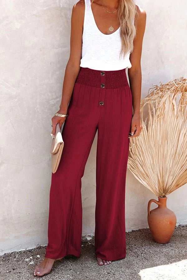 ™Riana - Pantalon Taille Haute Confort