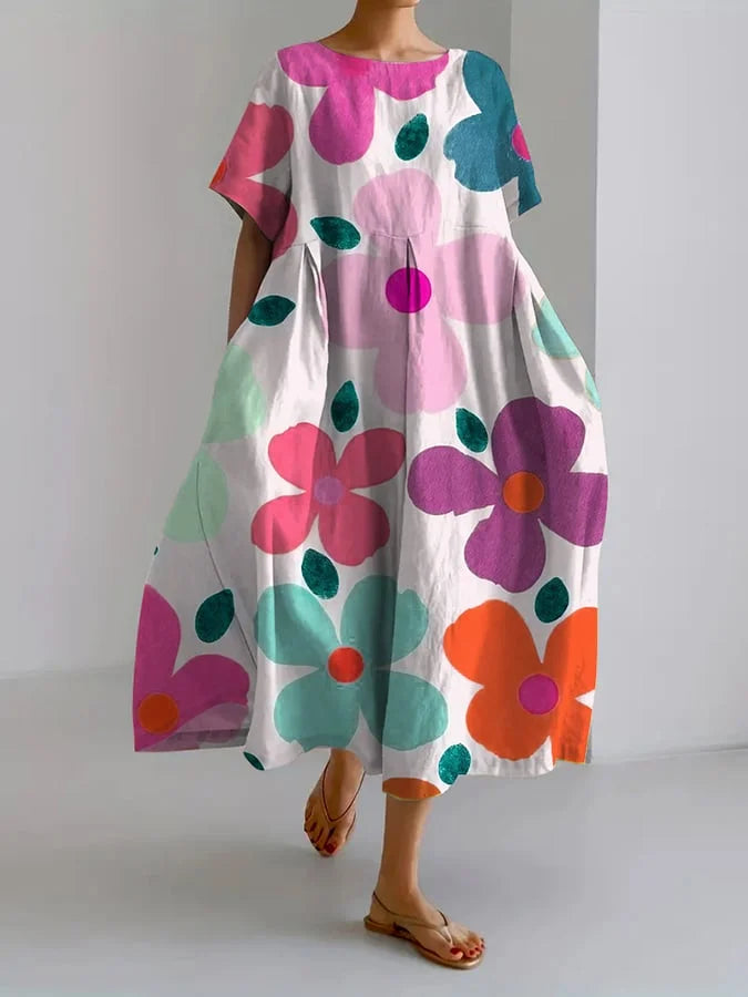 Eliana™ | Robe d'Été Méditerranéenne