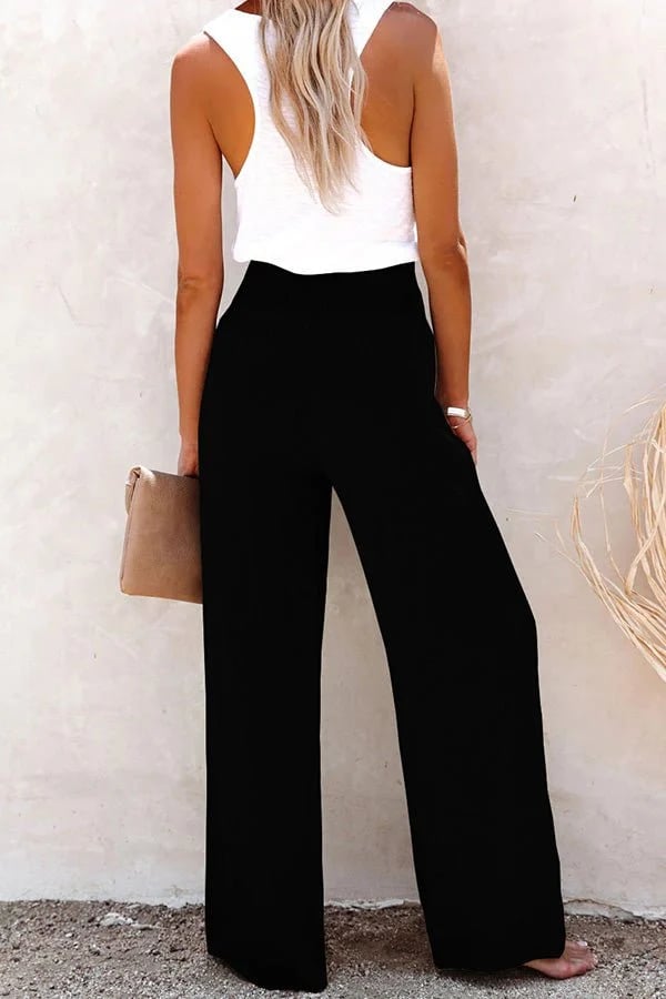 ™Riana - Pantalon Taille Haute Confort