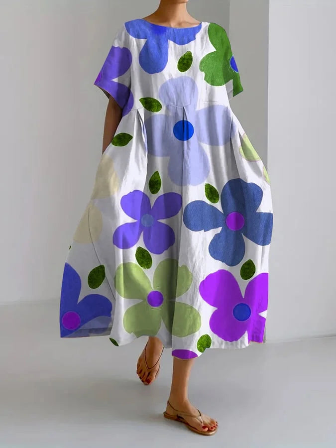 Eliana™ | Robe d'Été Méditerranéenne