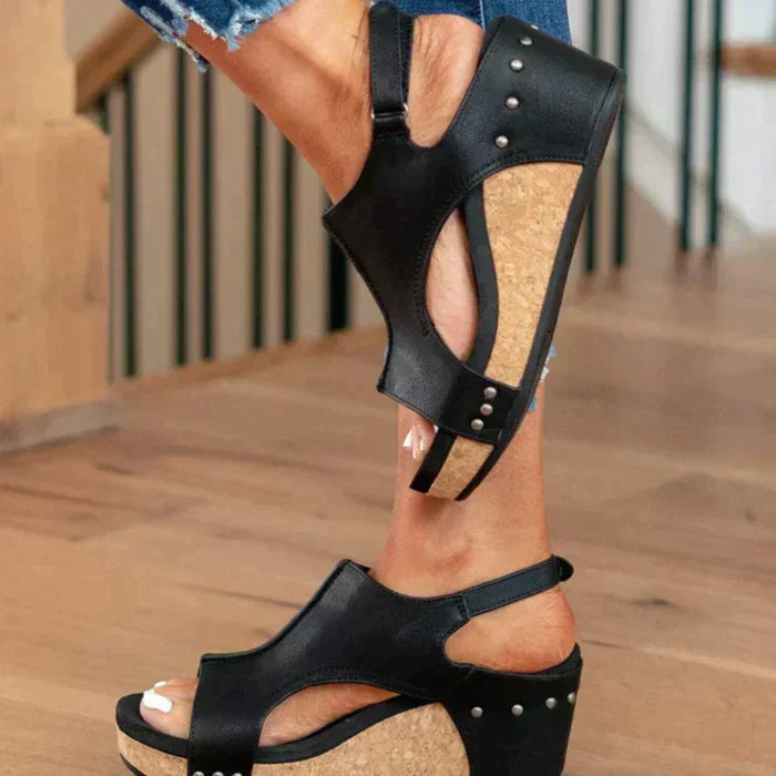 ™Madeline - Sandales à Talon Wedge Élégantes