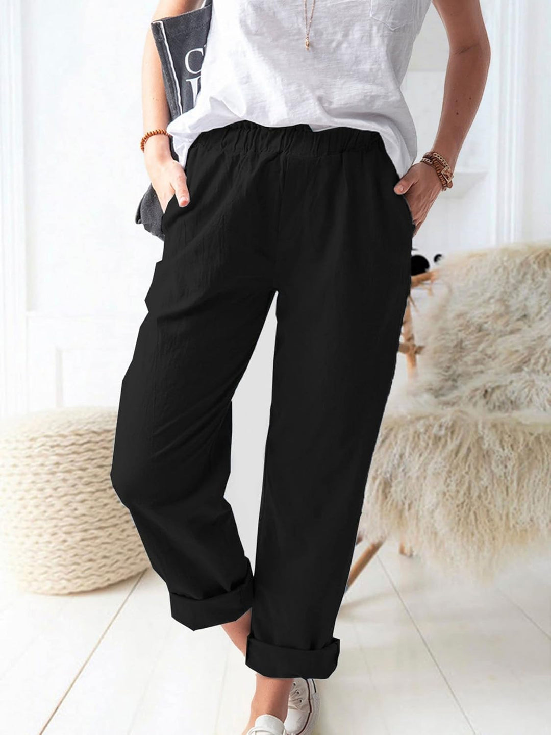 ™Shela - Pantalons de Style Sans Effort