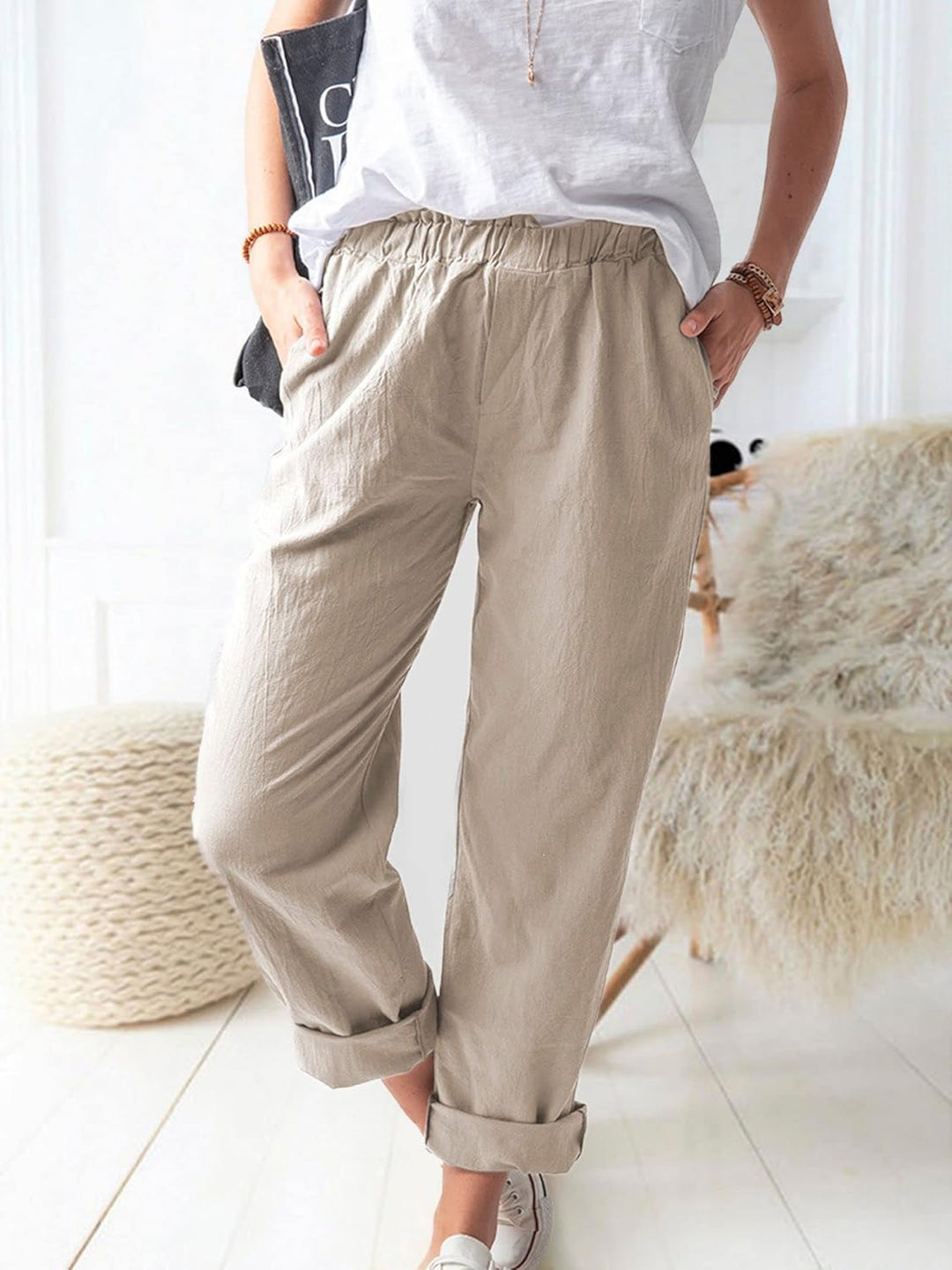 ™Shela - Pantalons de Style Sans Effort