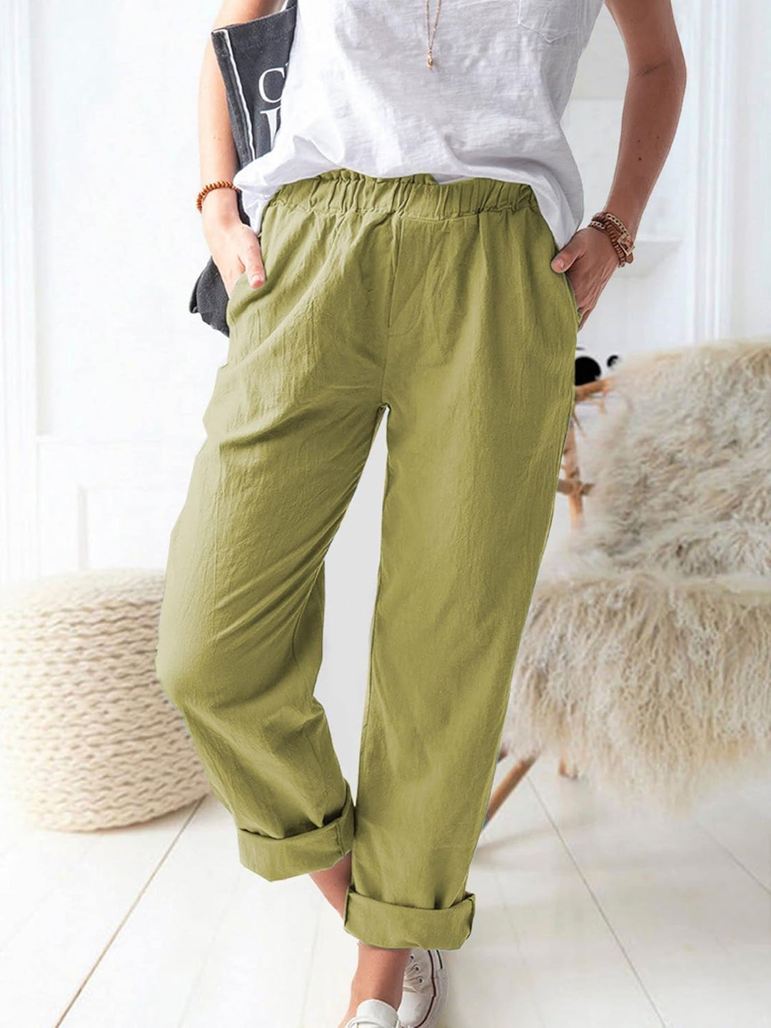 ™Shela - Pantalons de Style Sans Effort