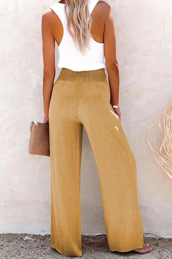 ™Riana - Pantalon Taille Haute Confort