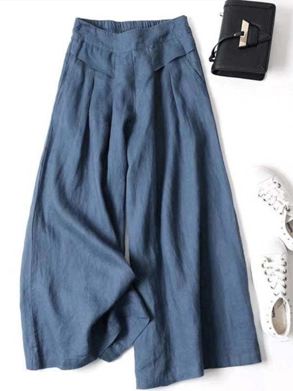 ™Elyne - Pantalon Large Confortable