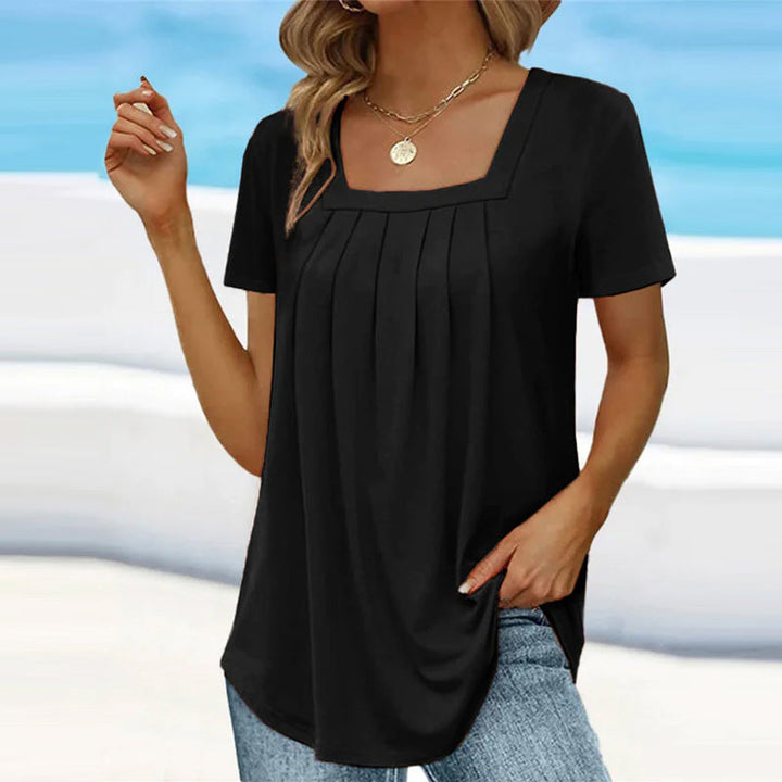 ™Mindy - Blouse Plissée Élégante