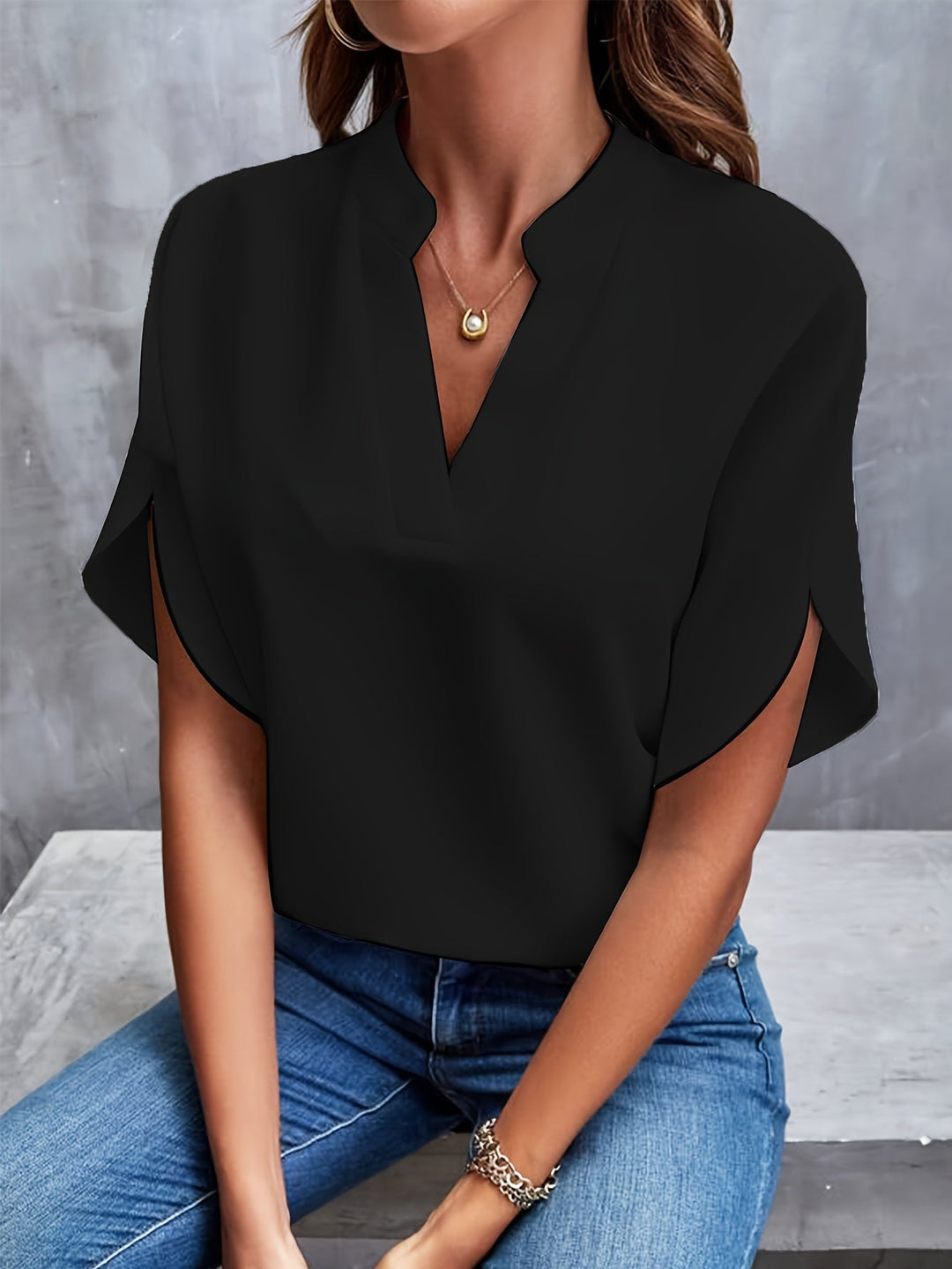 ™Mina - Blouse Luxueuse Élégante
