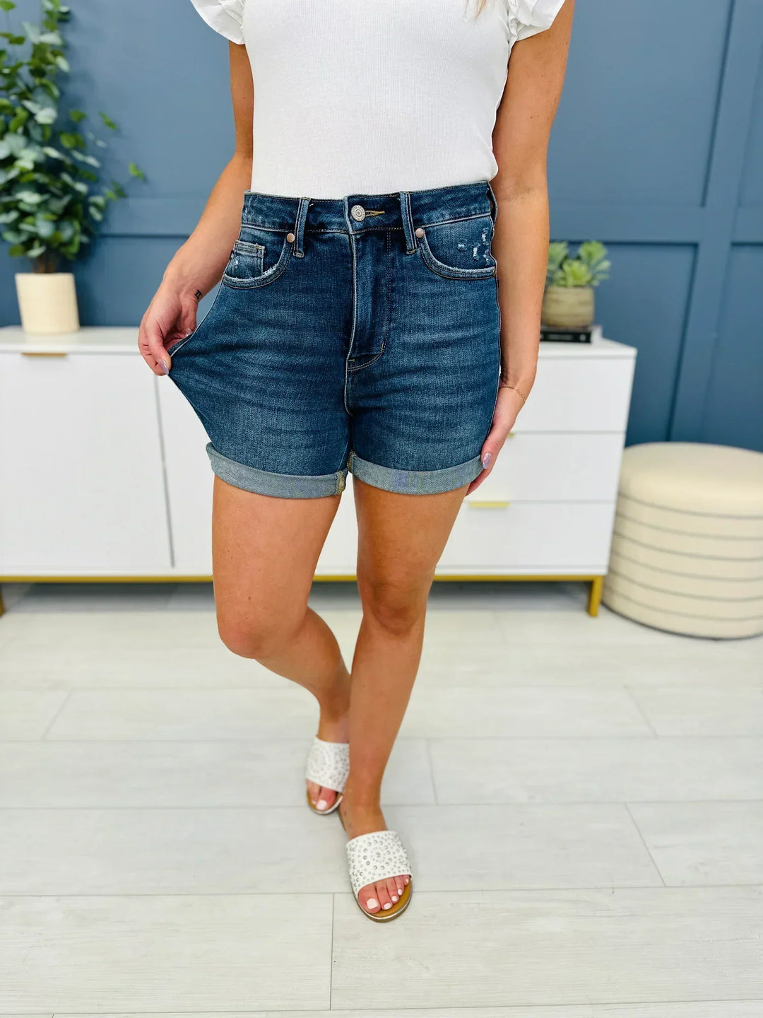 ™Avery - Short en Jean Confortable