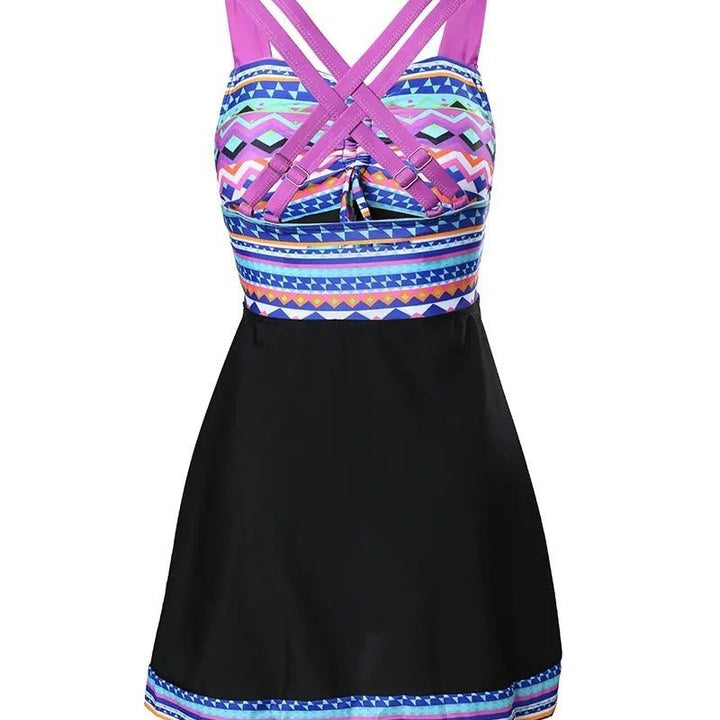 ™Kelly - Maillot de Bain Élégant à Motifs