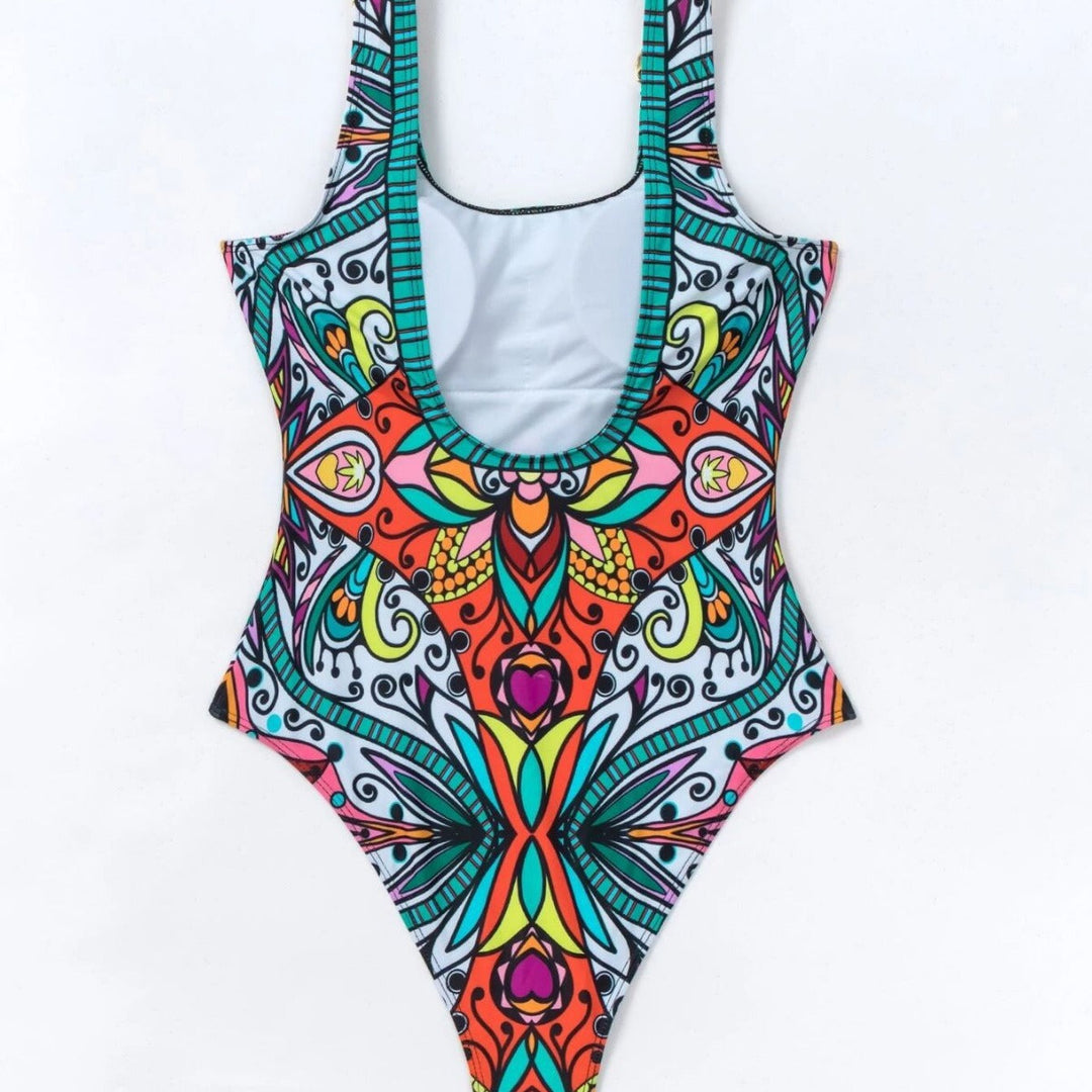 ™Davina - Maillot de Bain Luxueux à Motifs