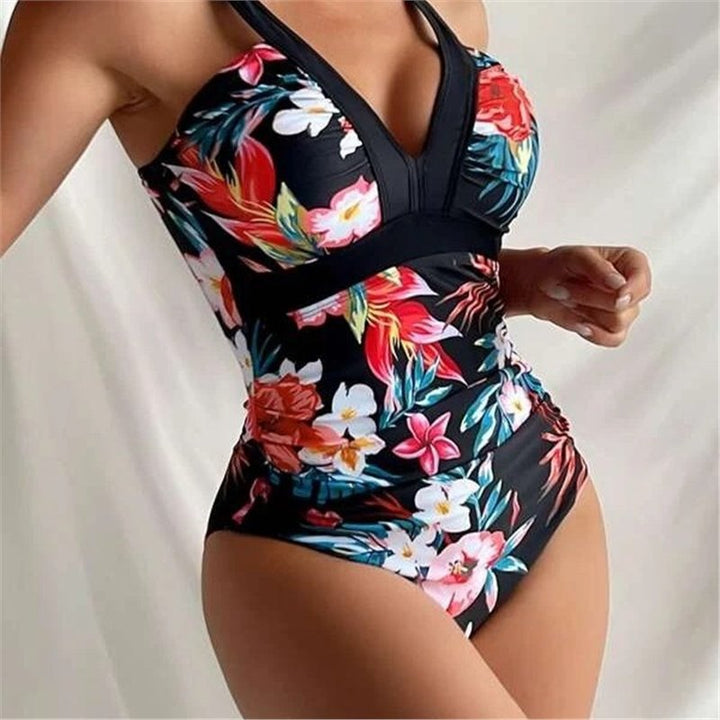 ™Xiana - Maillot de Bain Fleurs Tropicales