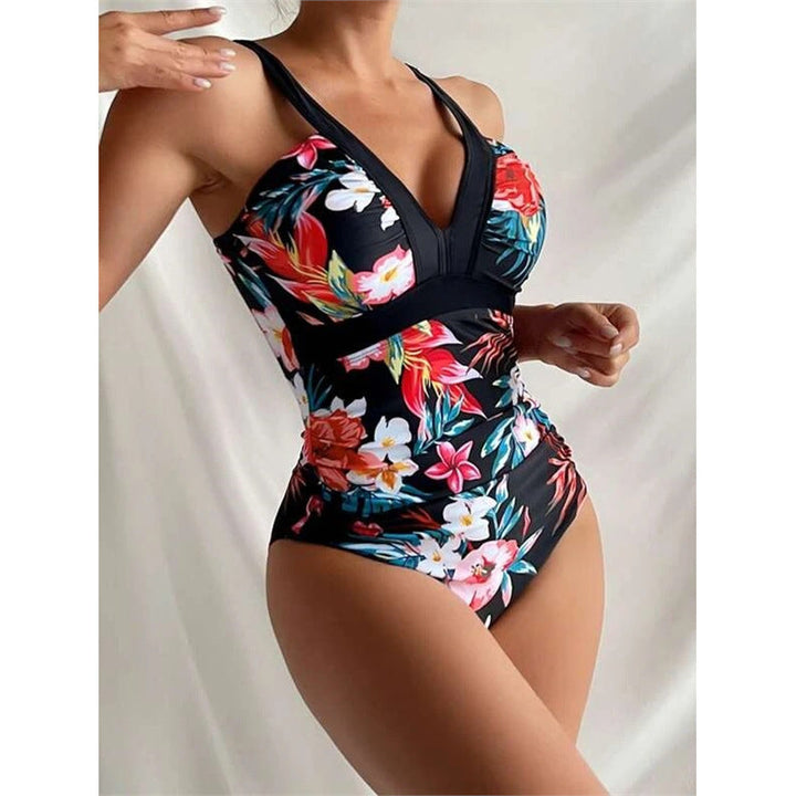™Xiana - Maillot de Bain Fleurs Tropicales