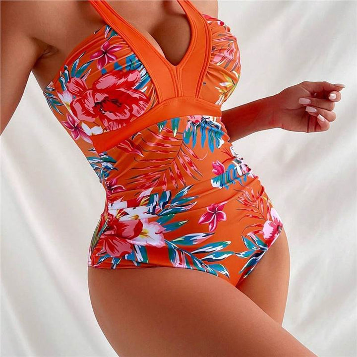 ™Xiana - Maillot de Bain Fleurs Tropicales