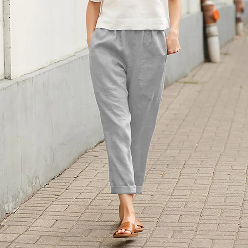 ™Crissa - Pantalon à Poches Amples