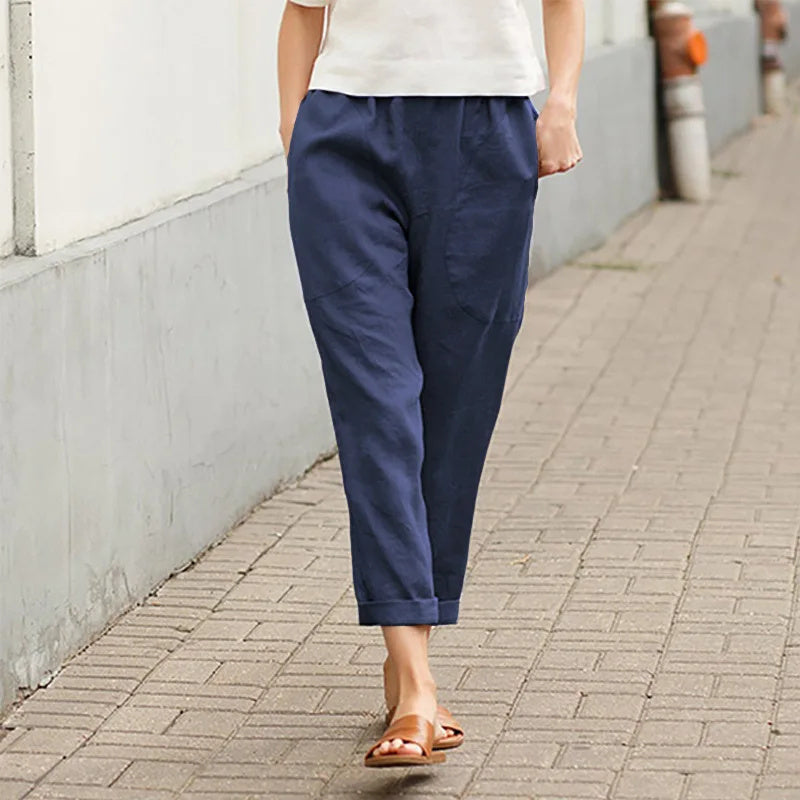 ™Crissa - Pantalon à Poches Amples
