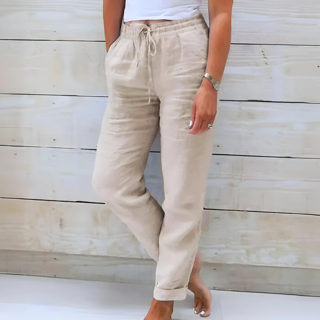 ™SUSAN - Pantalon Léger Élastique