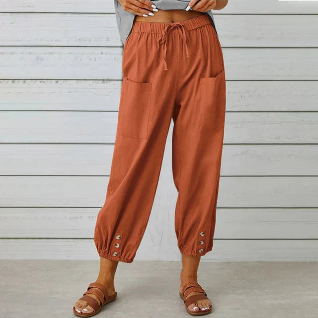 ™Claudine - Pantalon Décontracté Quotidien