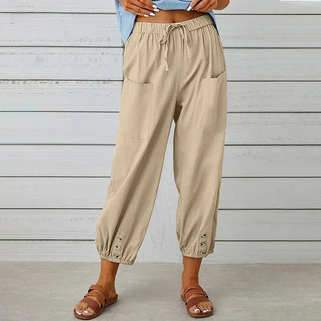 ™Claudine - Pantalon Décontracté Quotidien