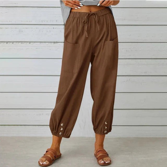 ™Claudine - Pantalon Décontracté Quotidien