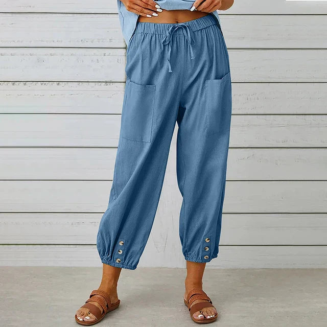 ™Claudine - Pantalon Décontracté Quotidien