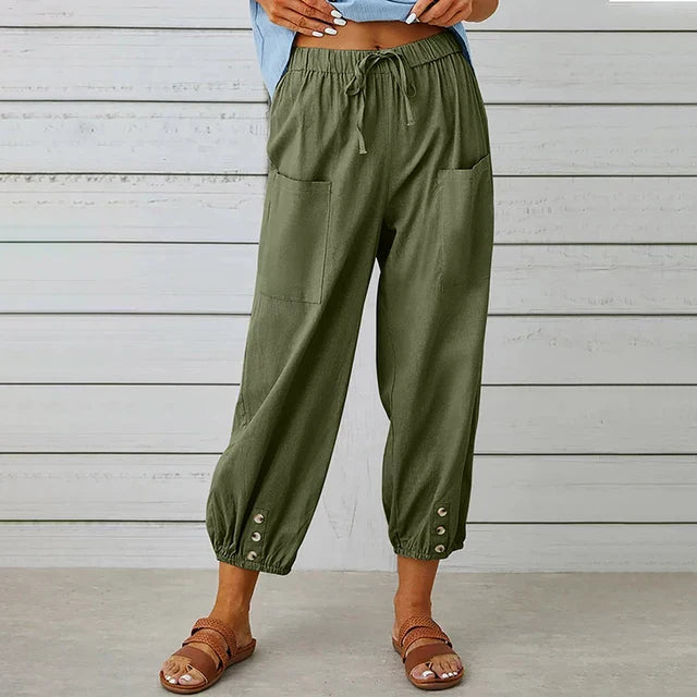 ™Claudine - Pantalon Décontracté Quotidien