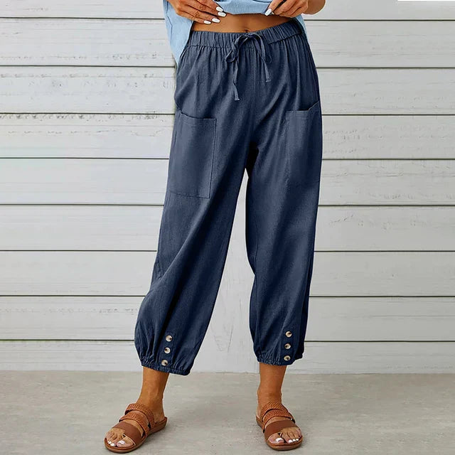 ™Claudine - Pantalon Décontracté Quotidien