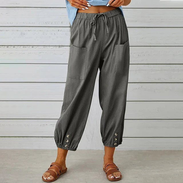 ™Claudine - Pantalon Décontracté Quotidien