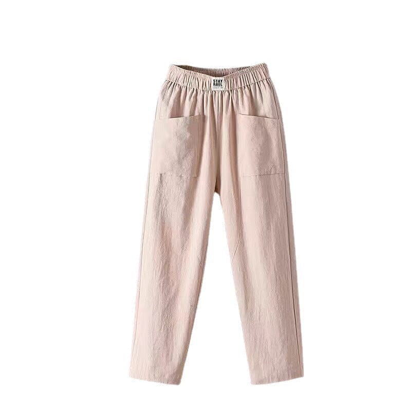 ™OLIVIA - Pantalon en mélange de lin