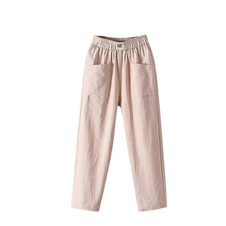 ™OLIVIA - Pantalon en mélange de lin