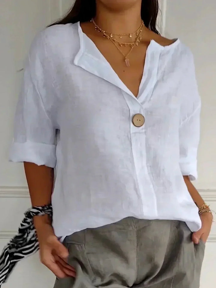™Jessa - Blouse V Col Relax
