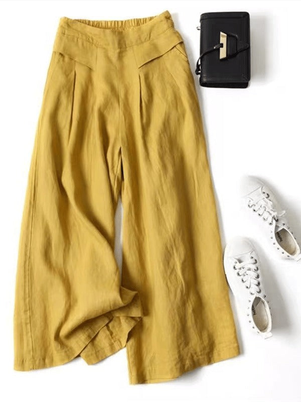 ™Elyne - Pantalon Large Confortable