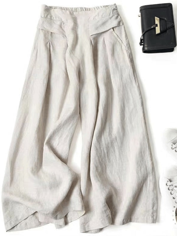 ™Elyne - Pantalon Large Confortable