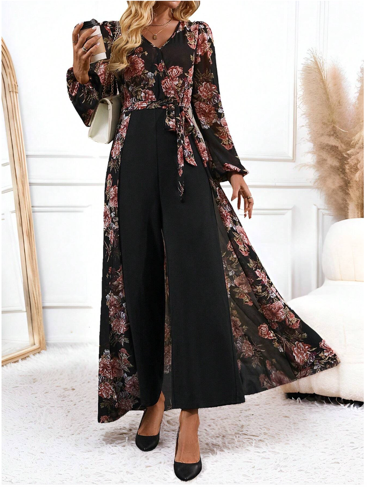 ™Combinaison Longue à Manches Noires Groovy