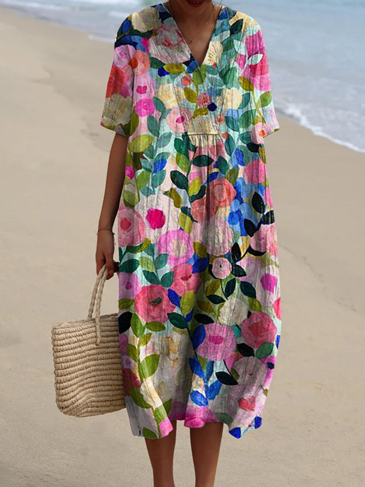 Bente™ | Robe Vintage Fleurie